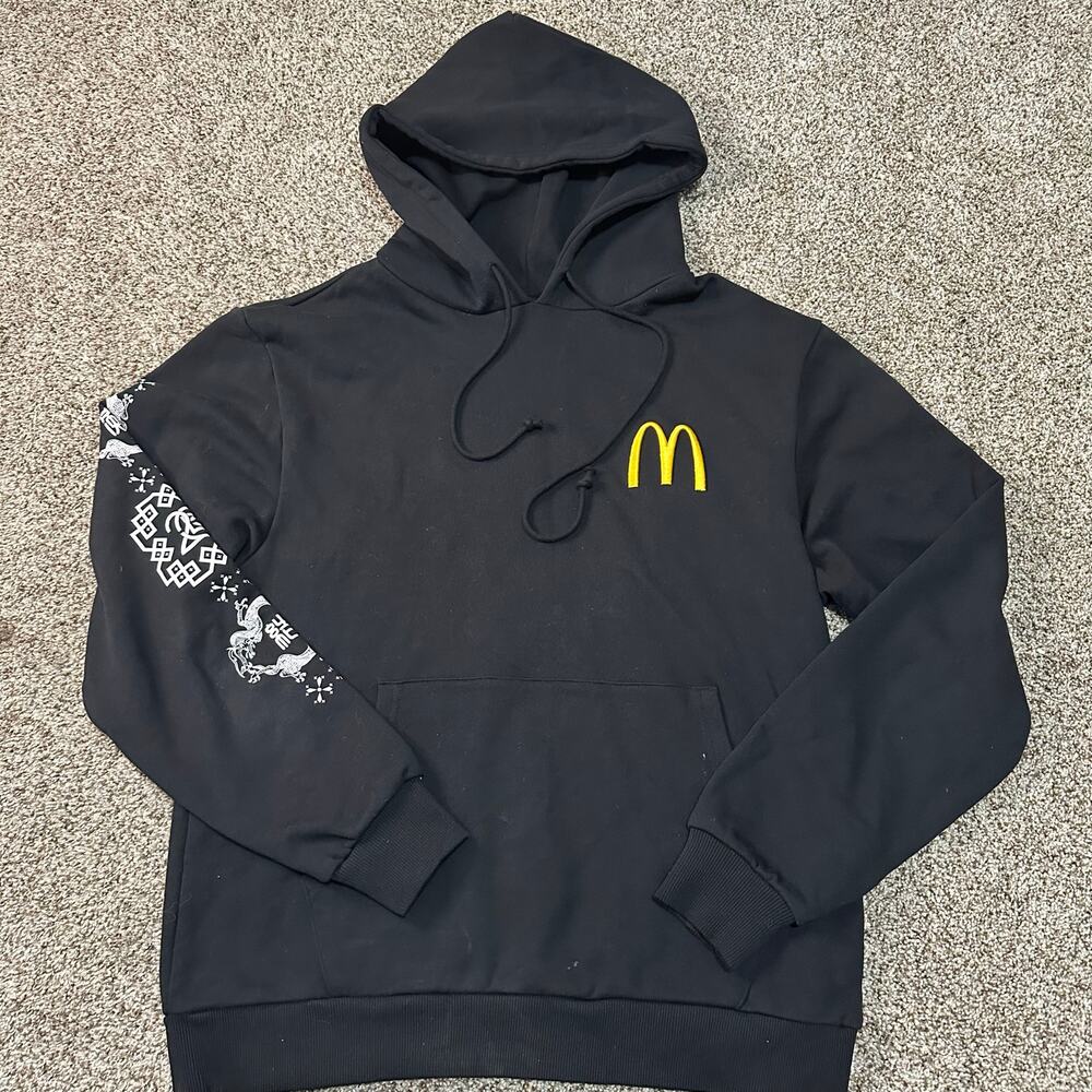 CLOT X MCDONALD'S Unisex McSpicy Hoodie L In Black - Picture 3 of 9